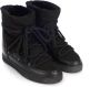 Inuikii Zwarte Suède Leren Sleehak Sneaker Black Dames - Thumbnail 8