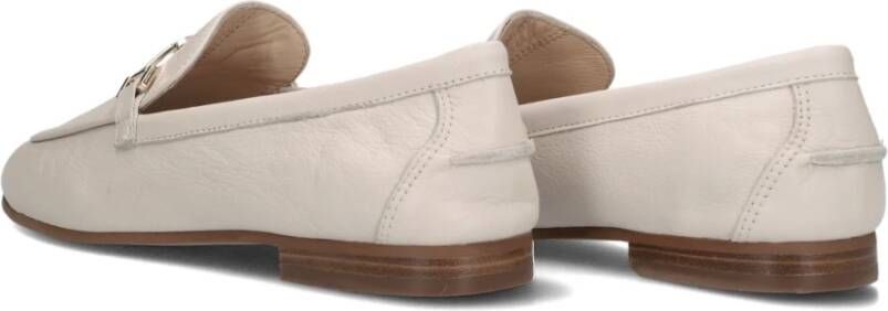 Inuovo Beige Loafers met Zilver Element Beige Dames