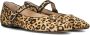 Inuovo Bruine Ponyhair Ballerina Schoenen Multicolor Dames - Thumbnail 8