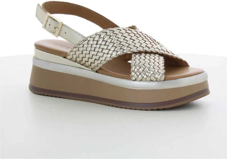 Inuovo Gouden Damesschoenen Gray Dames