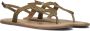 Inuovo Khaki Gevlochten Sandalen Green Dames - Thumbnail 8