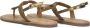 Inuovo Khaki Gevlochten Sandalen Green Dames - Thumbnail 9