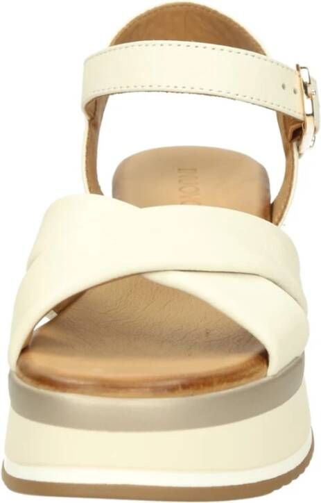 Inuovo Wig Sandalen Eco Leer Rubberen Zool