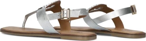 Inuovo Zilver Sandalen Stijlvol Comfortabel Trendy Gray Dames