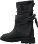 IRO Flat leather boots Letizi Zwart Dames - Thumbnail 4