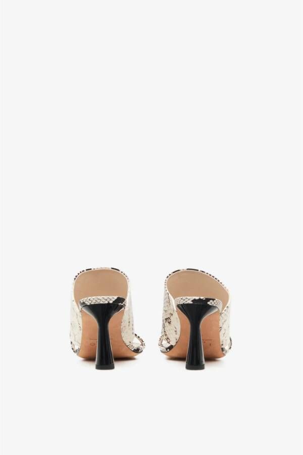 IRO Slip-on sandalen met oogdetail