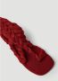 Isa Boulder Spiral Cable Knit Boot Sandals Red Dames - Thumbnail 5