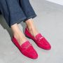 Isabel Bernard Vendôme IB51100-155 Dames Loafers Roze - Thumbnail 4