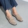 Isabel Bernard Vendôme Lave Dames Loafers Taupe - Thumbnail 3