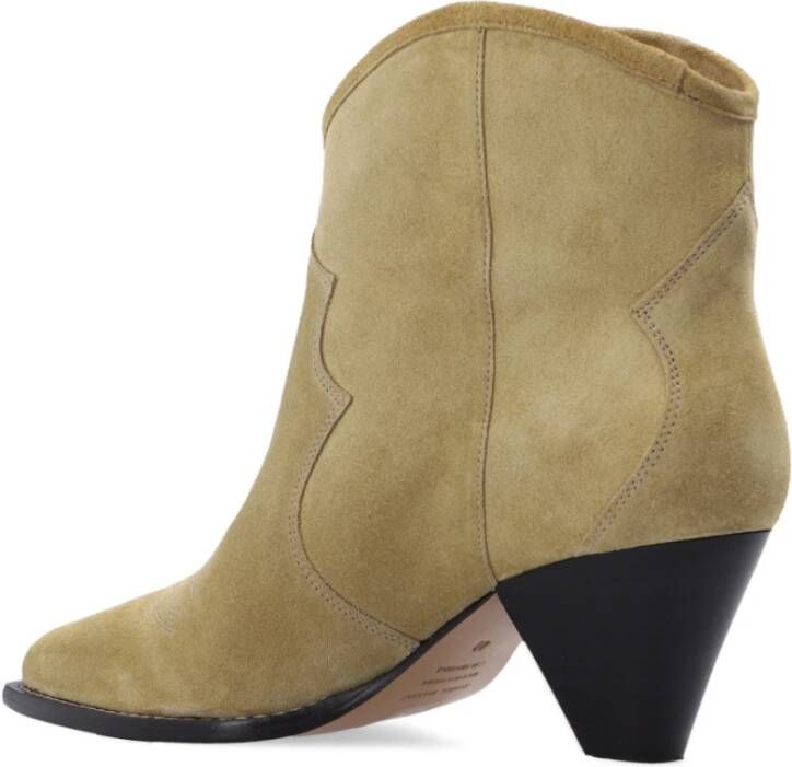 Isabel marant Ankelstøvler Beige Dames