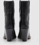 Isabel marant Zwarte Leren Hoge Cowboy Laarzen Black Heren - Thumbnail 3