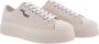 Isabel marant Ecru Low-Top Sneakers Rubberen Zool Beige Dames - Thumbnail 15
