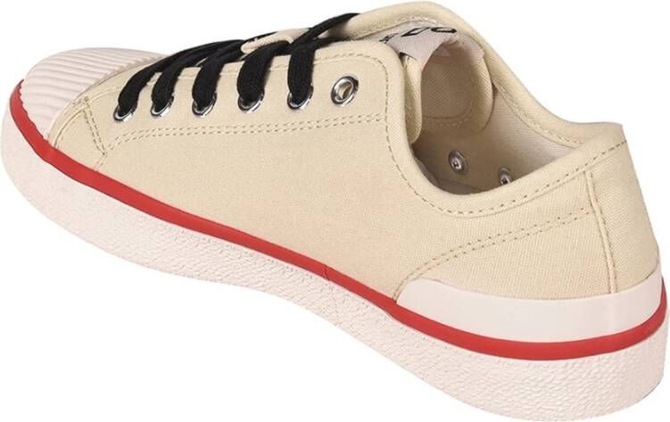 Isabel Marant Beige Sneakers met Logo Print