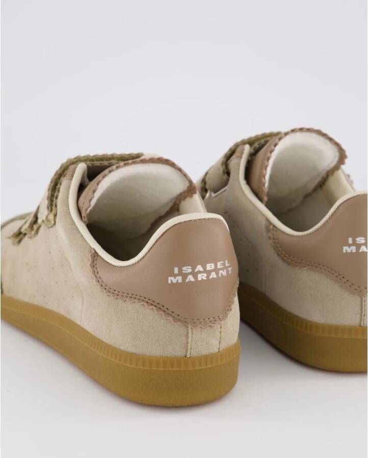 Isabel Marant Beige Suède Sneaker voor dames