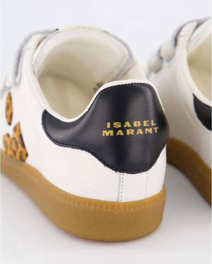 Isabel Marant Beth Sneaker Wit Bruin