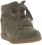 Isabel marant Taupe Suede Bobby Sneakers Brown Dames - Thumbnail 3