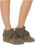 Isabel marant Taupe Suede Bobby Sneakers Brown Dames - Thumbnail 4