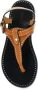 Isabel Marant Bruine Leren Sandalen met Metalen Studs - Thumbnail 4
