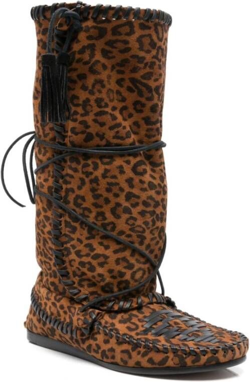 Isabel Marant Bruine platte schoenen voor vrouwen
