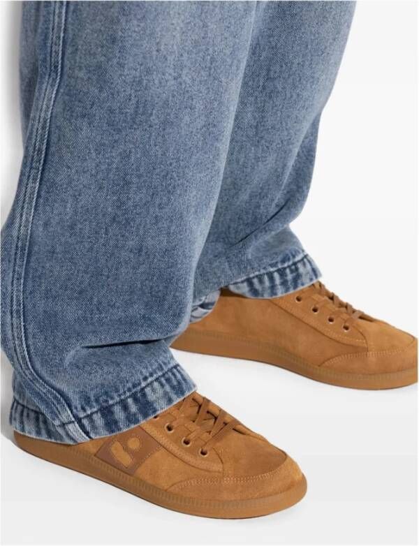 Isabel Marant Bruine Suède Veterschoenen