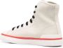 Isabel marant Canvas Logo Sneakers met Vetersluiting Beige Dames - Thumbnail 3