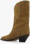 Isabel marant Taupe Suède Boho Chic Enkellaarzen Brown Dames - Thumbnail 6