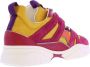 Isabel marant Dames Kindsay Sneaker Roze Oranje Multicolor Dames - Thumbnail 7