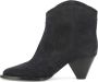 Isabel marant Texaanse Stijl Suède Enkellaarzen Blue Dames - Thumbnail 15