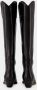 Isabel marant Denvee-Gz Leren Laarzen Puntige Neus 5 cm Hak Black Dames - Thumbnail 4