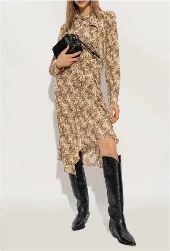 Isabel marant Denvee laarzen met hak van leer Black Dames