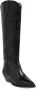 Isabel marant Denvee-Gz Leren Laarzen Puntige Neus 5 cm Hak Zwart Dames - Thumbnail 5