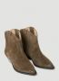 Isabel marant Dewina Cowboy Boots Brown Dames - Thumbnail 3