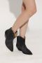 Isabel marant Zwarte Enkellaarsjes met Cubaanse Hak Black Dames - Thumbnail 5