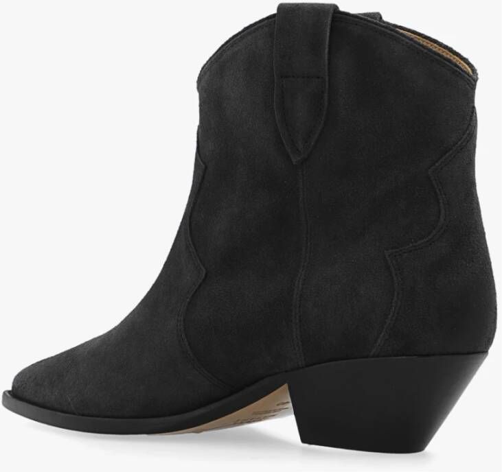 Isabel marant Dewina enkellaarzen met hak Blue Dames