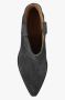 Isabel marant Zwarte Enkellaarsjes met Cubaanse Hak Black Dames - Thumbnail 8