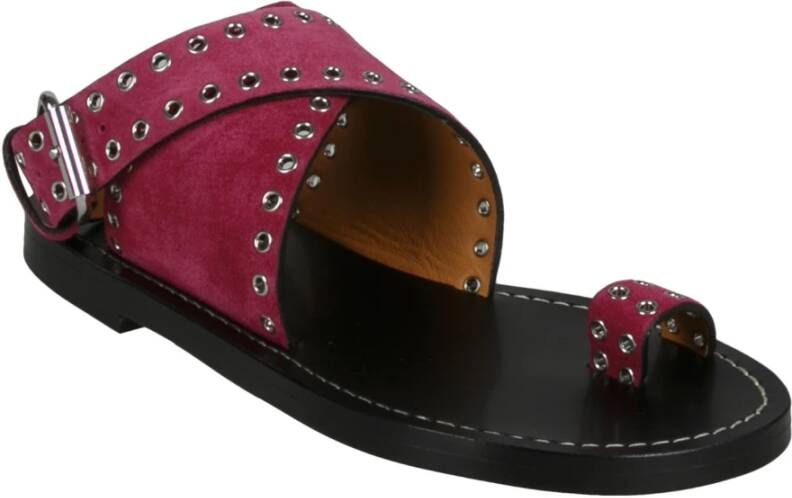 Isabel Marant Étoile Flat Sandals Roze Dames