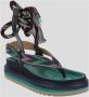 Isabel marant Flade sandaler Zwart Dames - Thumbnail 2