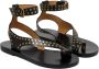 Isabel marant Jiona leren sandalen Black Dames - Thumbnail 8