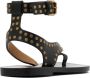 Isabel marant Jiona leren sandalen Black Dames - Thumbnail 9