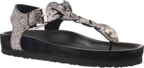 Isabel marant Flat Sandals Grijs Dames