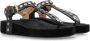 Isabel marant Studded Sandalen Enore Zwart Zilver Black Dames - Thumbnail 14