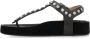 Isabel marant Studded Sandalen Enore Zwart Zilver Black Dames - Thumbnail 15