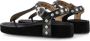 Isabel marant Studded Sandalen Enore Zwart Zilver Black Dames - Thumbnail 16