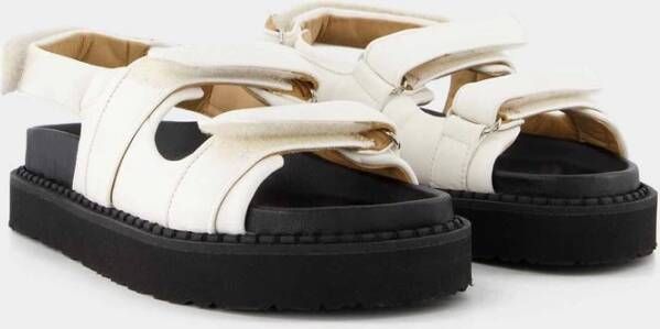 Isabel marant Flat Sandals Wit Dames