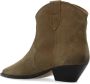 Isabel marant Beige Laarzen met 40mm Hak Beige Dames - Thumbnail 5