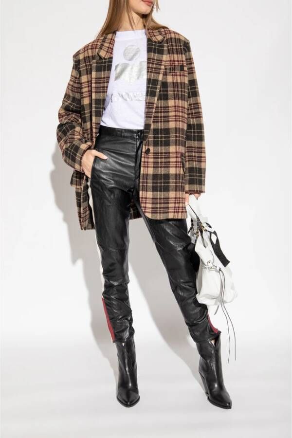 Isabel marant Hoge enkellaarzen met hak Black Dames