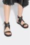 Isabel marant Zwarte leren studs sandalen Black Dames - Thumbnail 4