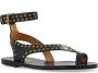 Isabel marant Jiona leren sandalen Black Dames - Thumbnail 4