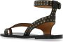 Isabel marant Jiona leren sandalen Black Dames - Thumbnail 5