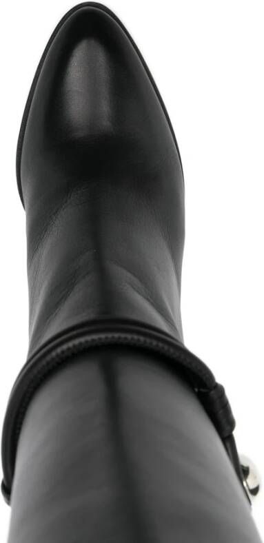 Isabel Marant Knoop Leren Schoenen